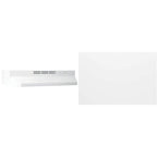 Broan-NuTone 413023 Ductless Range Hood Insert with Light, Exhaust Fan for Under Cabinet, 30-Inch, Black