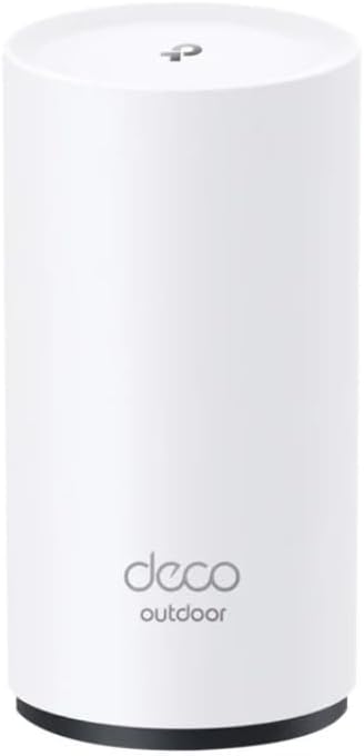 TP-Link AX3000 Wi-Fi 6 Dual-Band Indoor and Outdoor (IP65 Weatherproof) AI-Driven Home Mesh Router System, Replaces routers and extenders. ,Deco WM9000 (3-pack) (Renewed)