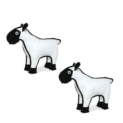 TUFFY® 2 Pack Bull Ultra Durable Plush Dog Toys