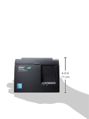 Star MicronicsTSP143IIU GRY US ECO - Monochrome Thermal Receipt Printer - Cutter - USB - Gray - Internal Power Supply and Cable Included