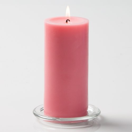 Richland® 3" X 6" Hand Poured Purple Pillar Candle Set of 24