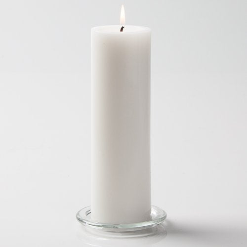Richland® 3" X 6" Hand Poured White Pillar Candle Set of 24