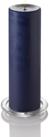 Richland® 3" X 9" Hand Poured Navy Blue Pillar Candle Set of 12
