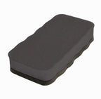 Dowling Magnets Case of 253 Magnetic Whiteboard Erasers: Solid Rectangle, Red Foam