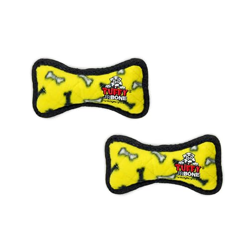 TUFFY® 4 Pack Gear Ring Rabbit Boomerang Turkey Plush Dog Toys