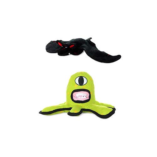 TUFFY® : 2 Pack Armadillo Dog Toy: Ultra Durable Plush Toy with Multiple Layers & Reinforced Seams, Washable and Floats, Original Construction