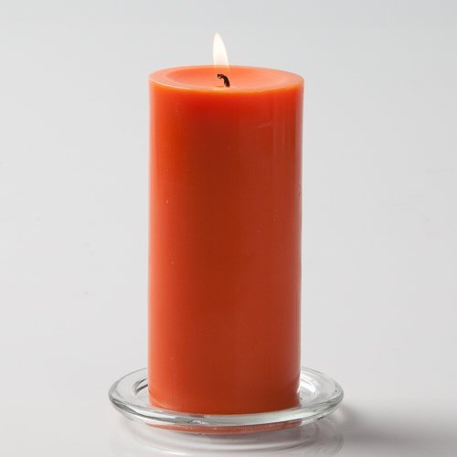 Richland® 3" X 9" Hand Poured Orange Pillar Candle Set of 12