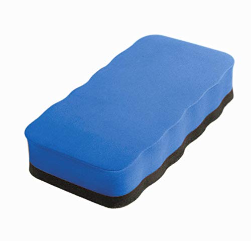 Dowling Magnets Case of 253 Magnetic Whiteboard Erasers: Solid Rectangle, Red Foam