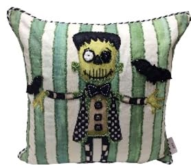 MACKENZIE-CHILDS Throw Pillow, 20x20, Frankenstein