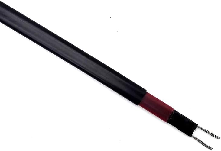 DC Anti-Freeze Protection Warm 12V 24V 36V 48V Low Voltage Self-regulating Heating Cable, low voltage * Length(24 * 50METER)