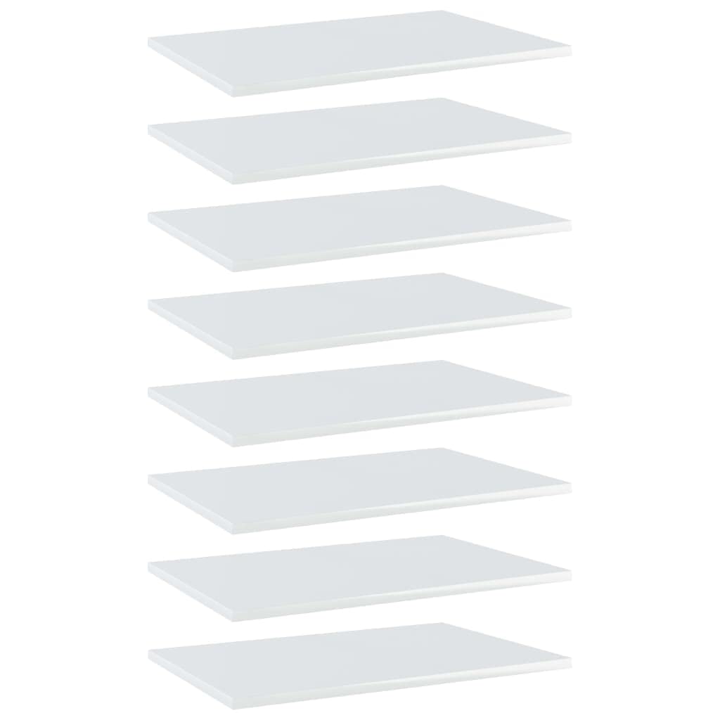 4 Pcs Bookshelf Boards, 39.4" x 19.7" Concrete Grey Engineered Wood Shelving, Minimalist Wall Mounted Display Shelves for Living Room, Matte Finish Storage Boards (Brackets Required)