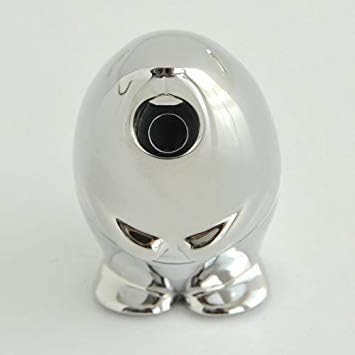 Alessi Kastor Pencil Sharpener in Chrome Plated Zamak
