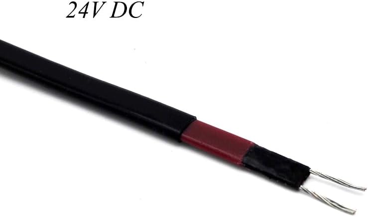 DC Anti-Freeze Protection Warm 12V 24V 36V 48V Low Voltage Self-regulating Heating Cable, low voltage * Length(24 * 50METER)