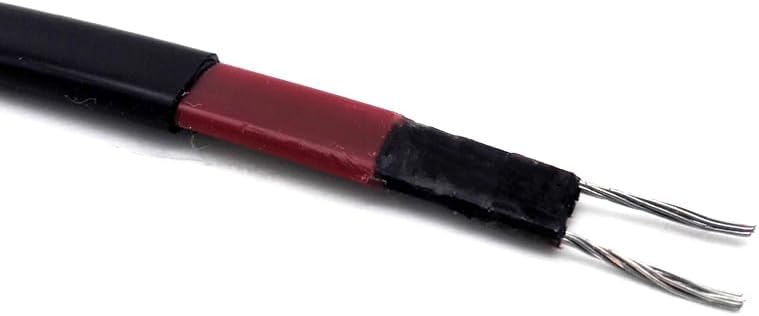 DC Anti-Freeze Protection Warm 12V 24V 36V 48V Low Voltage Self-regulating Heating Cable, low voltage * Length(24 * 50METER)
