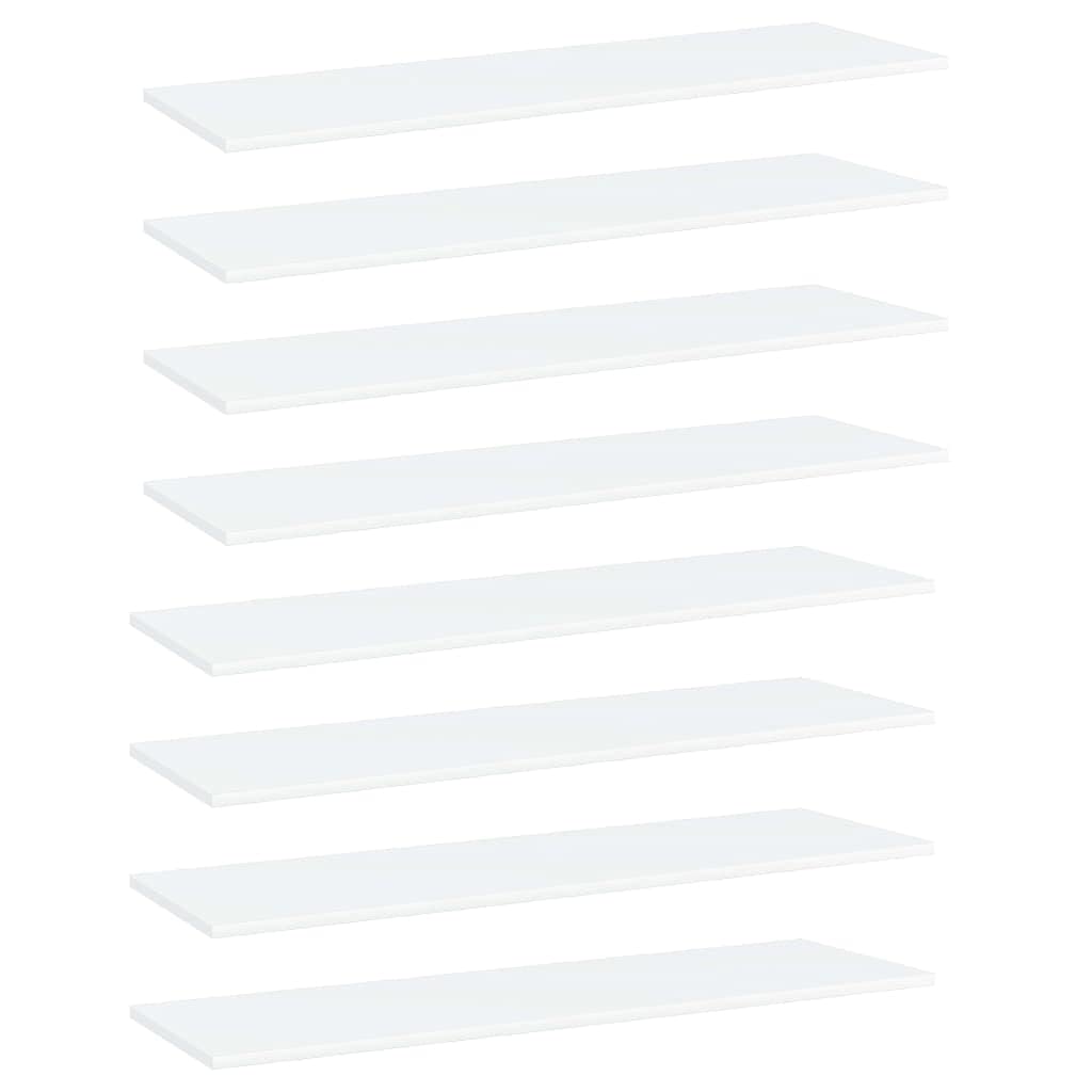 4 Pcs Bookshelf Boards, 39.4" x 19.7" Concrete Grey Engineered Wood Shelving, Minimalist Wall Mounted Display Shelves for Living Room, Matte Finish Storage Boards (Brackets Required)