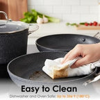 Cuisine::pro Ironroc Cookware Set, Non-Stick, Toxin-Free, 6 Piece