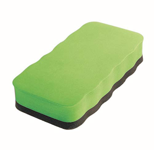 Dowling Magnets Case of 253 Magnetic Whiteboard Erasers: Solid Rectangle, Red Foam
