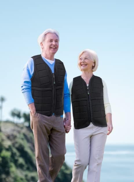 Osteoporosis Weighted Vest (10lb) for Bone Health, Cardio Fitness & Muscle Tone Improvement