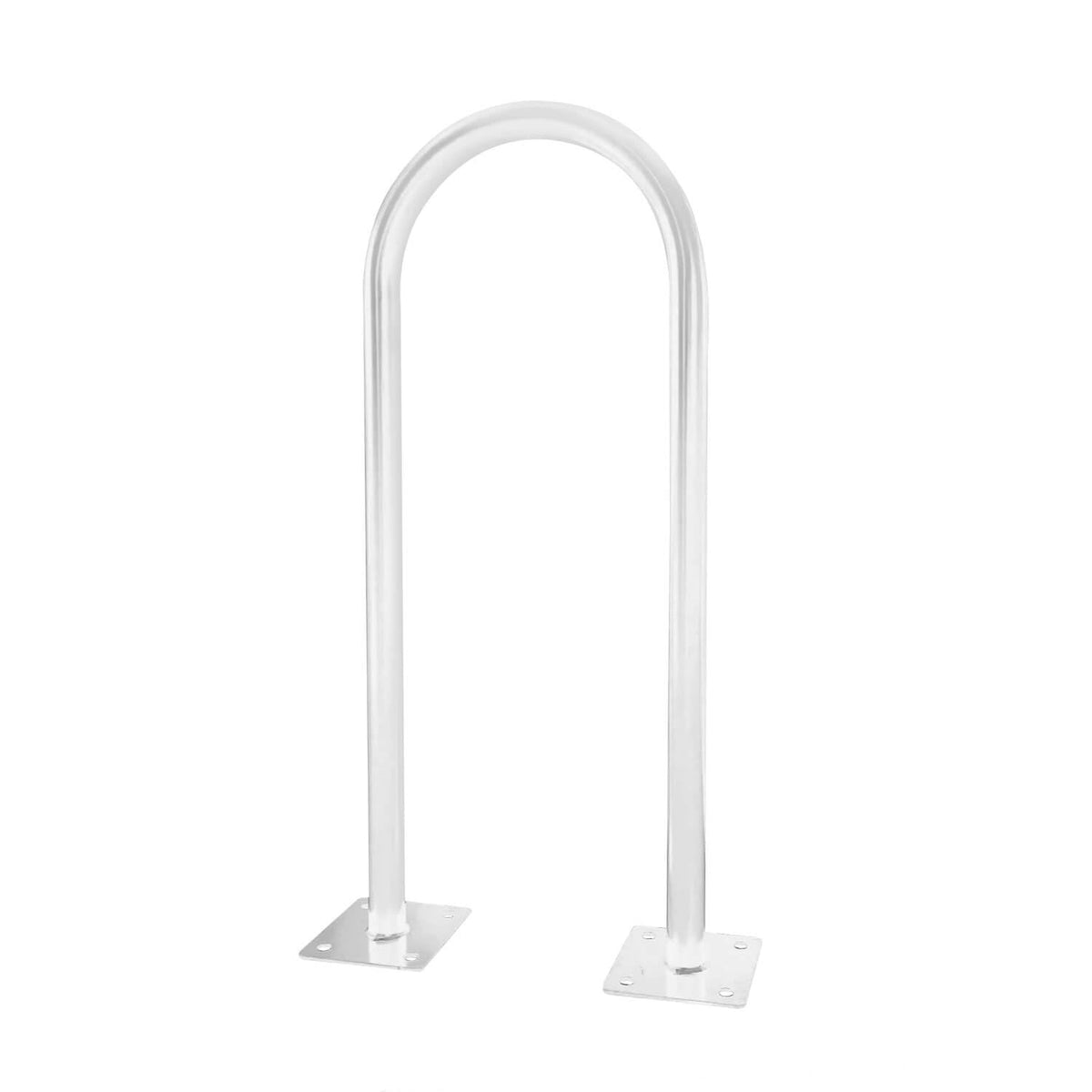 Sandbaggy U Shaped Bike Rack - Outdoor, Commercial - Steel - Surface/Ground Mounted (1, Orange)