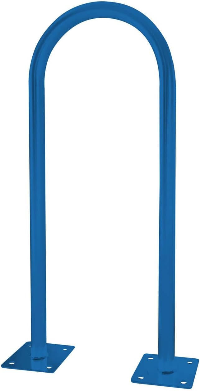 Sandbaggy U Shaped Bike Rack - Outdoor, Commercial - Steel - Surface/Ground Mounted (1, Blue)