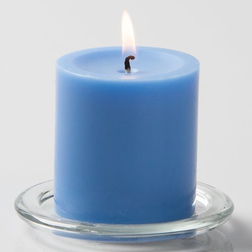 Richland® 3" X 3" Hand Poured Purple Pillar Candle Set of 48