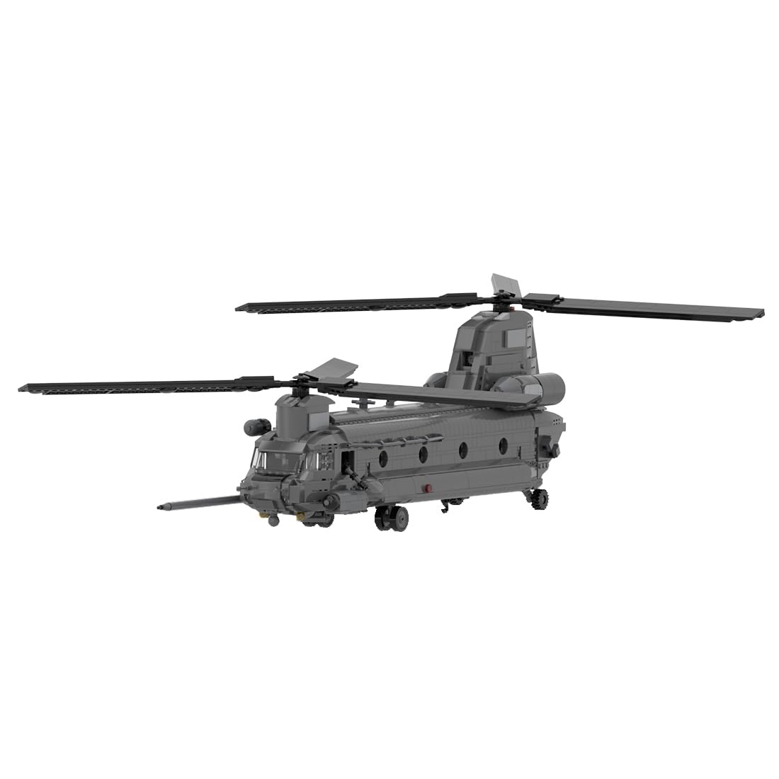 MOC-37497 MH-47 G Special Ops Chinook Model Military Theme Building Blocks Toys Set (1758PCS), Large, 51S38513MRX