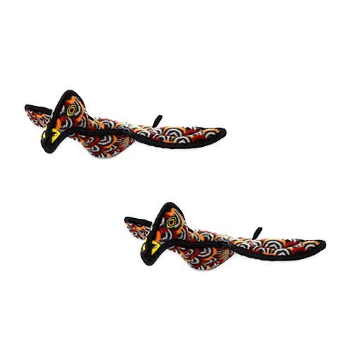 TUFFY® : 2 Pack Armadillo Dog Toy: Ultra Durable Plush Toy with Multiple Layers & Reinforced Seams, Washable and Floats, Original Construction