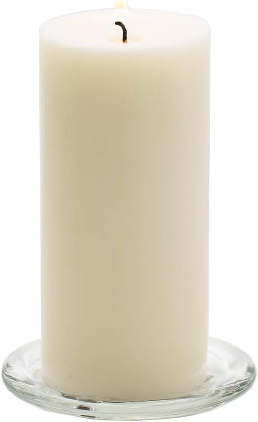 Richland® 3" X 3" Hand Poured Light Blue Pillar Candle Set of 12