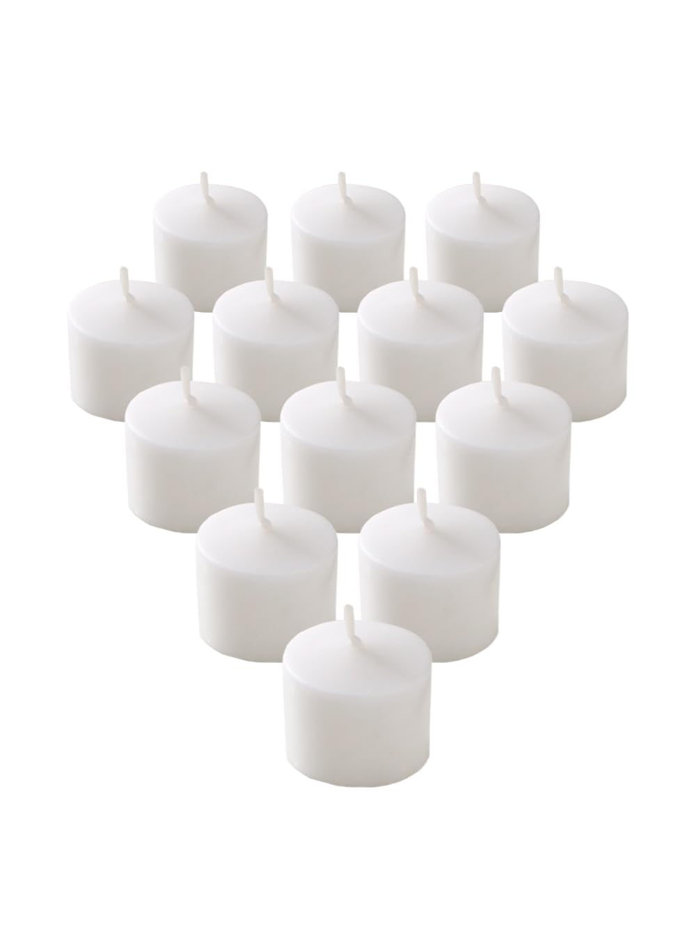 Serene Spaces Living 10-Hour Ivory Votive Candle, Unscented, Long-Burning Tea Light Candles for Weddings, Parties, Events, Restaurants & Bars, Pack of 432