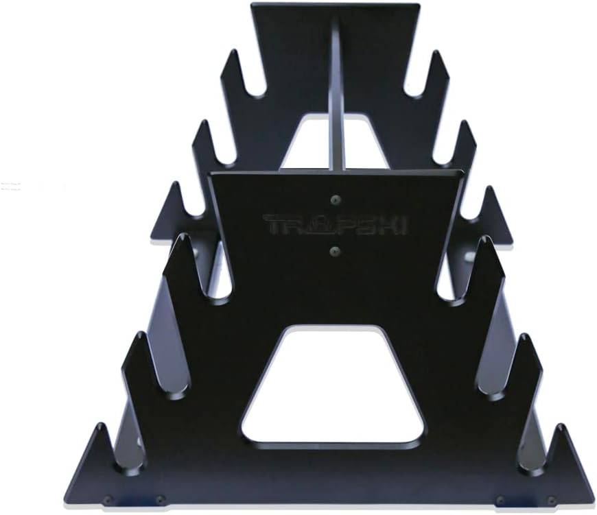 TRAPSKI All Mountain/Race/XC Ski and Snowboard Mobile Rack | Marine Grade HDPE Plastic | Made in The USA