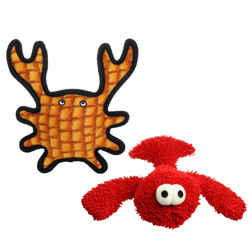 TUFFY® 2 Pack Octopus Ultra Durable Plush Dog Toy