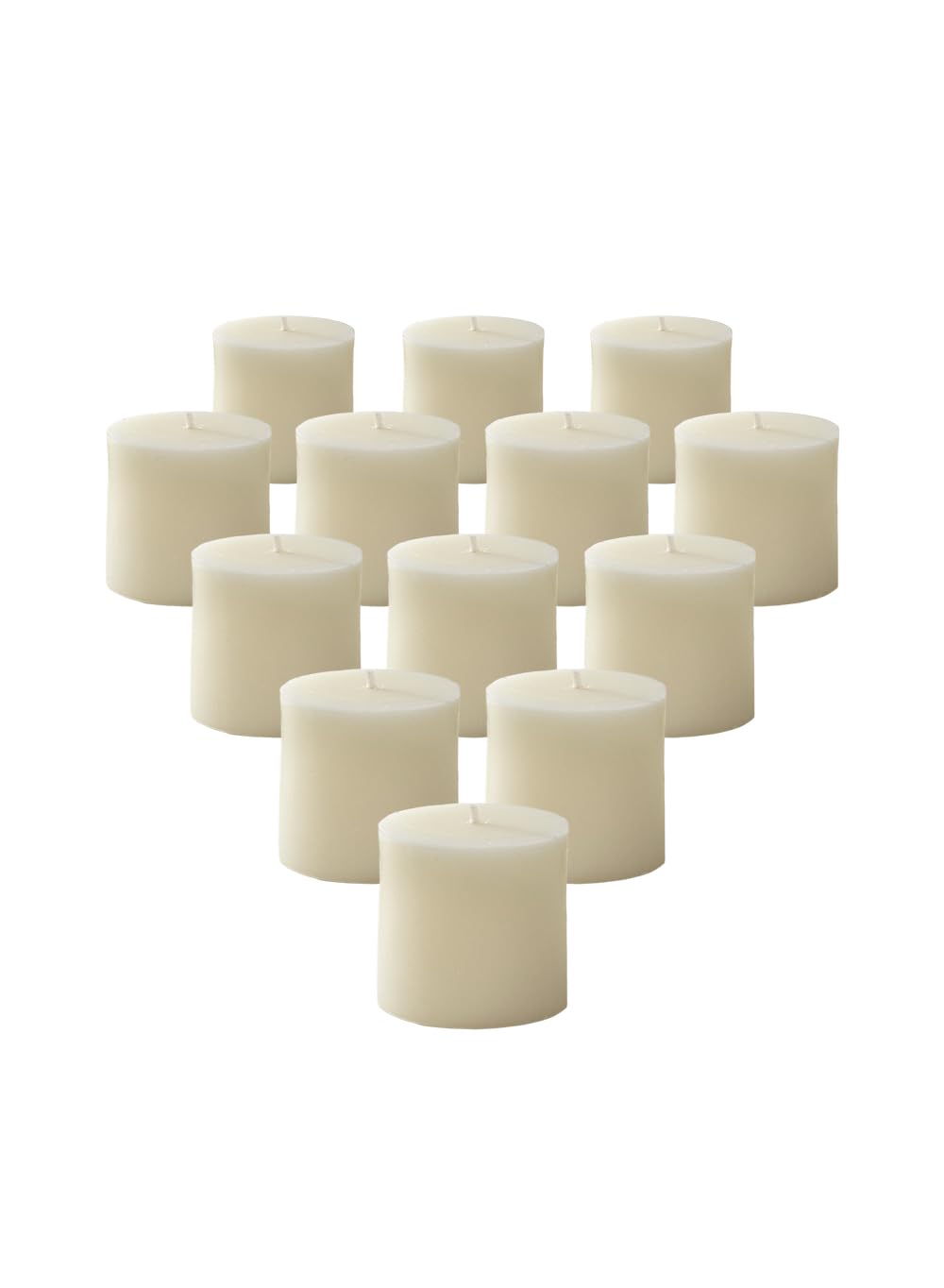 Serene Spaces Living 10-Hour Ivory Votive Candle, Unscented, Long-Burning Tea Light Candles for Weddings, Parties, Events, Restaurants & Bars, Pack of 432