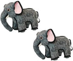 TUFFY® 2 Pack Elephant Ultra Durable Plush Dog Toys