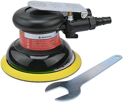Air Random Orbital Sander 5 Inch Pneumatic Polishing Disc Dual Action PowerGrinding Tool