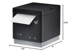 Star Micronics mC-Print2 2-inch Ethernet (LAN) / USB Thermal POS Printer with CloudPRNT, Cutter, and External Power Supply - Black