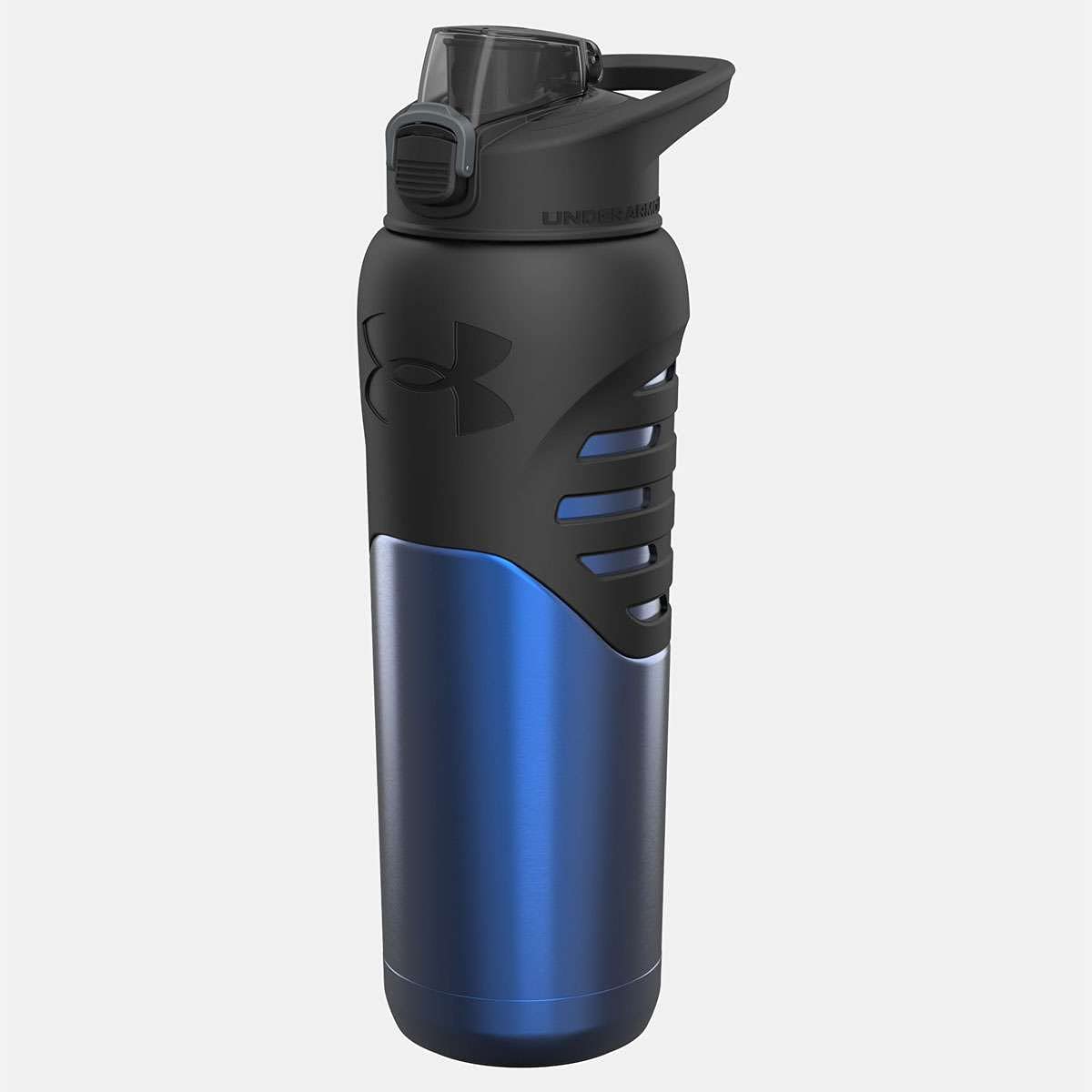 Under Armour 24Oz Stainless Steel Water Bottle, Insulated, Carabiner Easy Carry Hook, Leak Proof, Kids & Adults, All Sports, Gym