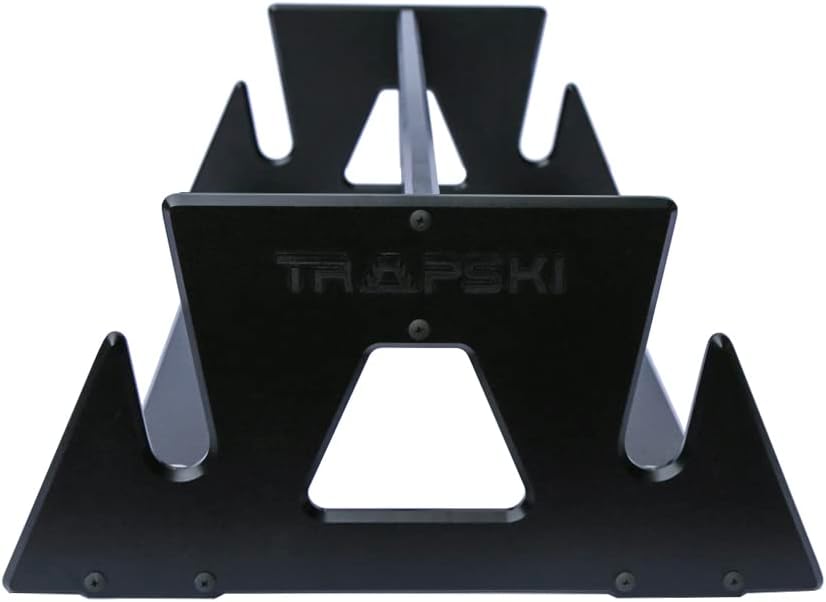 TRAPSKI All Mountain/Race/XC Ski and Snowboard Mobile Rack | Marine Grade HDPE Plastic | Made in The USA
