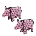 TUFFY® 2 Pack Pig Ultra Durable Plush Dog Toys