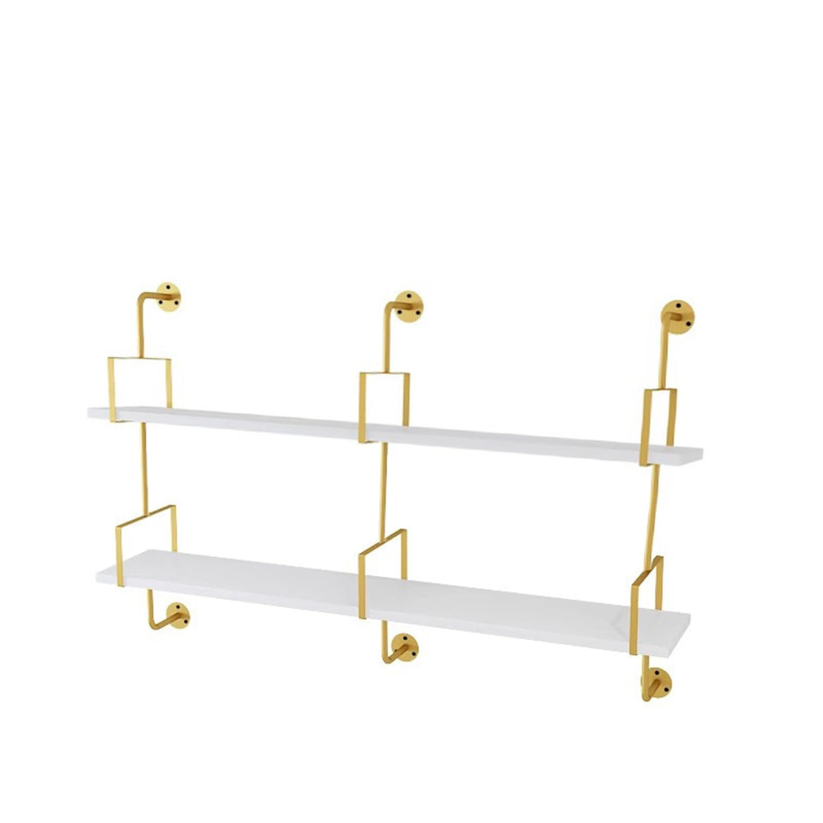 Floating Shelves Hair Color Organizer, Wall Mounted DIY Open Hair Color Rack, Hair Color Storage with Iron Bracket and Wood, Station for Salon Display(100x20x72cm/40x8x28in)