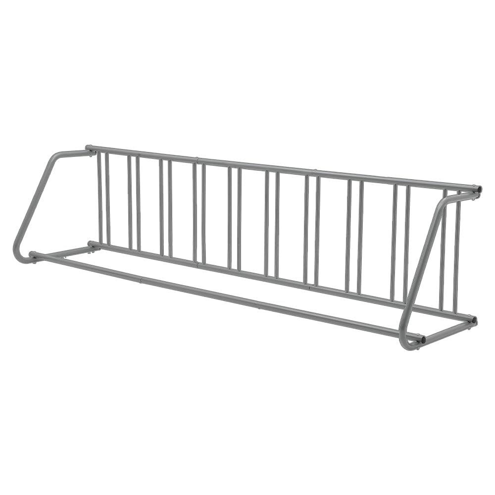 GarveeTech Commercial Grid Floor Bike Rack, Sigle-Side 10-Bike Rack 122" L,Grid Bikes Racks In Ground, Bicycle Floor Parking Stand, for Garages, Stores, Schools & Universities Power Coated Steel