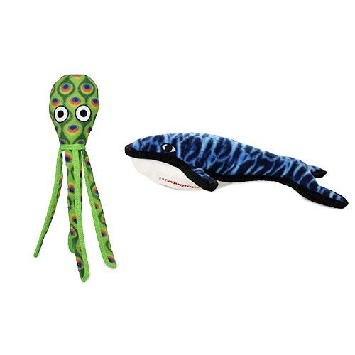 TUFFY® 2 Pack Octopus Ultra Durable Plush Dog Toy
