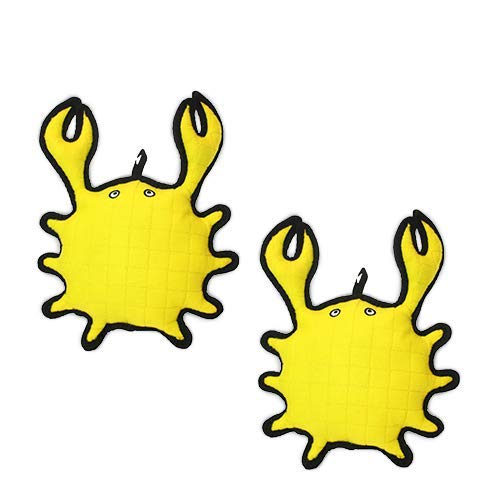 TUFFY® 5 Pack Jr Lobster, 3Way Tug, Pig & Giraffe Durable Plush Dog Toys