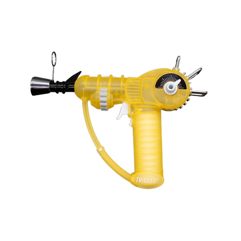 THiCket Raygun Torch Lighter, with Adjustable Flame and Safety Lock (Pink)