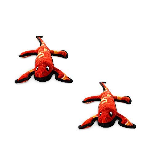 TUFFY® : 2 Pack Armadillo Dog Toy: Ultra Durable Plush Toy with Multiple Layers & Reinforced Seams, Washable and Floats, Original Construction