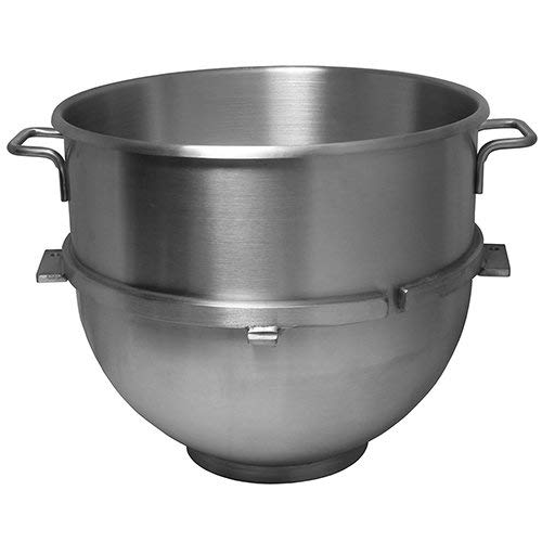 Vollum 30-Quart Commercial Stainless Steel Mixing Bowl for Hobart Mixer - Hobart Equivalent