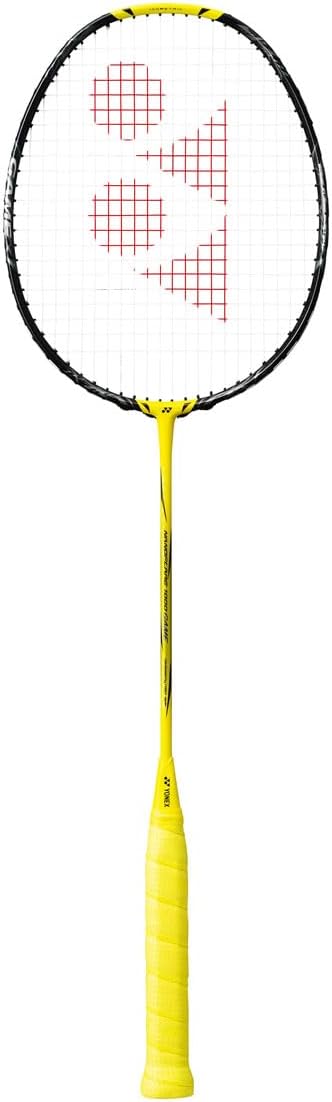 YONEX Badminton Racquet NanoFlare 1000 Game (Strung) Lightning Yellow 4U (83g Avg) G5 Flex Medium