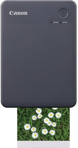 Canon SELPHY QX20 Wireless Compact Photo Printer (Gray) Bundle