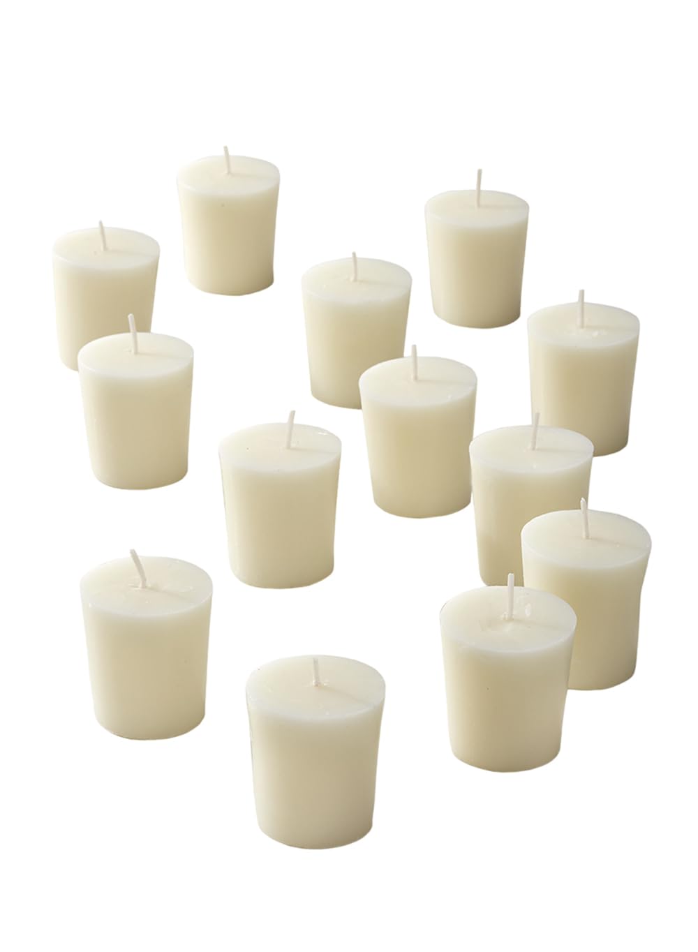 Serene Spaces Living 10-Hour White Votive Candle, Unscented, Long-Burning Tea Light Candles for Weddings, Parties, Events, Restaurants & Bars, Pack of 432