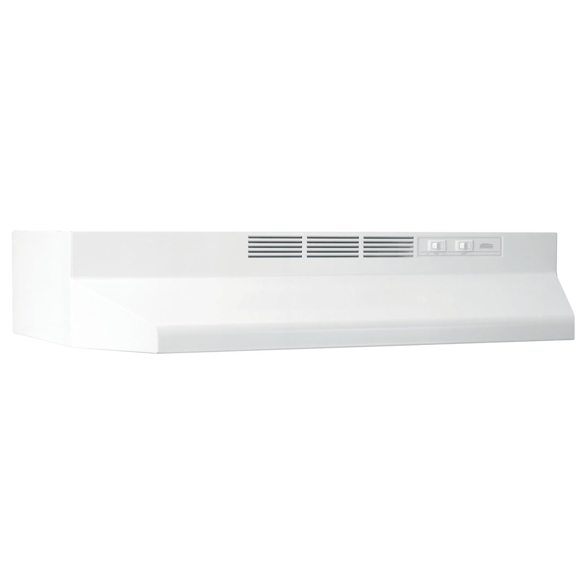 Broan-NuTone 413023 Ductless Range Hood Insert with Light, Exhaust Fan for Under Cabinet, 30-Inch, Black
