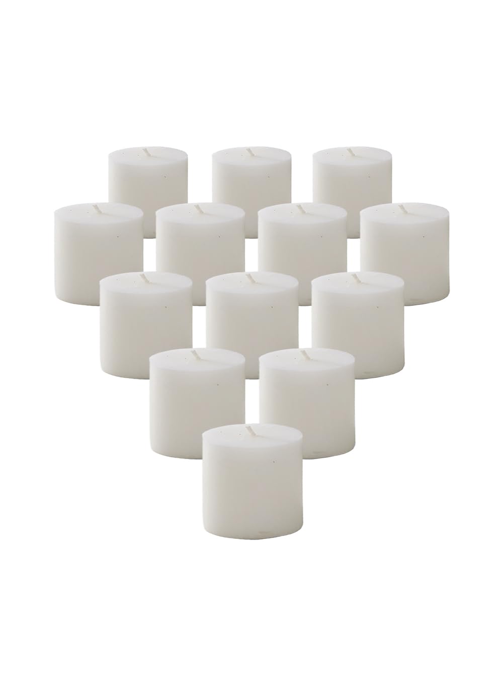 Serene Spaces Living 10-Hour White Votive Candle, Unscented, Long-Burning Tea Light Candles for Weddings, Parties, Events, Restaurants & Bars, Pack of 432